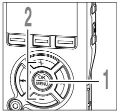 OLYMPUS DS 55 - Réglage du moniteur en veille VCVA - 1