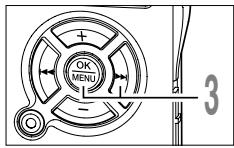 OLYMPUS DS 55 - Sélection du mode de lecture (Play Mode) - 3