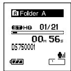 OLYMPUS DS 55 - Effacement d'une marque index ou d'une marque temp - 2