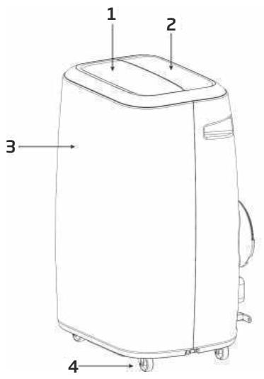 BEKO BP112HB - Name of parts - 1