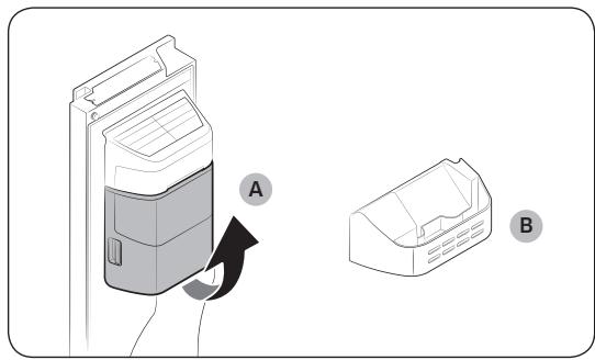 SAMSUNG RS68N86F0S9 - Pour fixer plus d'espace de stockage (modèlees applicables uniquement) : - 1