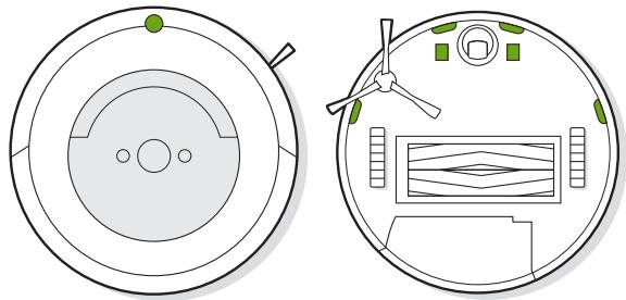 IROBOT E5158 - Nettoyage des capteurs et des contacts de chargement - 1