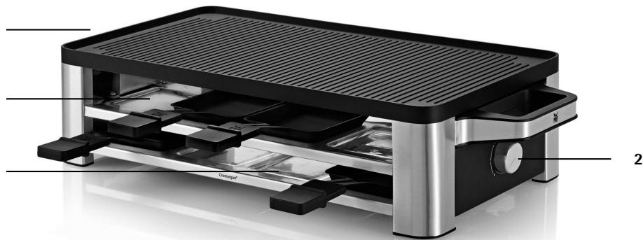 WMF LOMO RACLETTE - 1