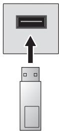 LG BU50NST - Connexion d'un périphérique USB - 1