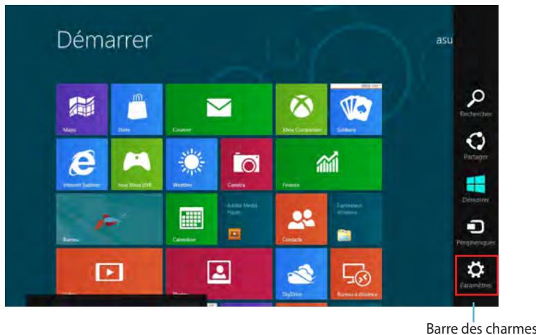 ASUS ET2220IUTI-BOO1K - Ouvrez la Barre des charmes. - 1
