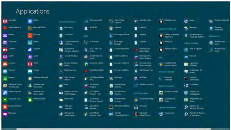 ASUS ET2220IUTI-BOO1K - Liste complète des applications - 1