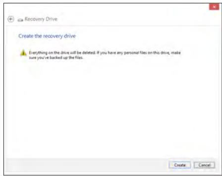 ASUS ET2220IUTI-BOO1K - Pour creer un lecteur de restauration USB : - 3