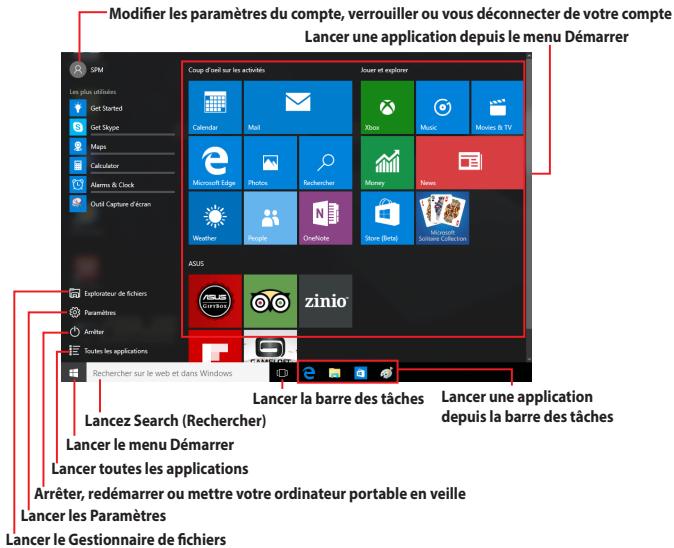 ASUS K756UV-TY269T - Menu Démarrer - 1