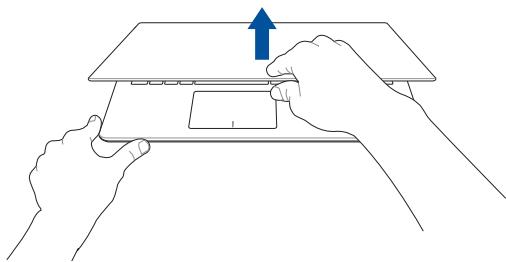 ASUS K756UV-TY269T - Soulevez pour ouvrir le panneau d'affichage. - 1