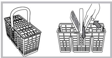 SCHOLTES LPE 10-3207 - Panier à couverts - 1