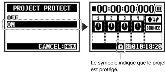 ZOOM H4nPro - Sélectionnez ON et pressez. - 1