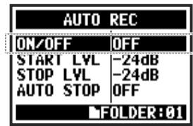 ZOOM H4nPro - Sélectionnez ON/OFF et pressez. - 1
