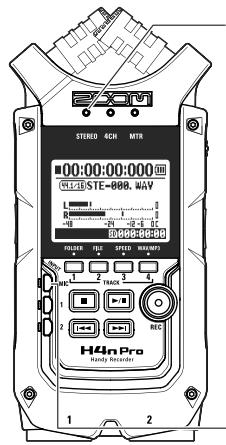 ZOOM H4nPro - Confirmer le mode STEREO - 3
