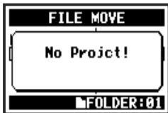 ZOOM H4nPro - Déplacer dans un projet MTR - 1