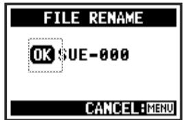 ZOOM H4nPro - Sélectionnez OK et pressez. - 1