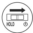 ZOOM H4nPro - 4-1 Commutateur d'alimentation/HOLD et mise sous/hors tension - 2