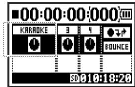 ZOOM H4nPro - Changez la tonalité de la piste KARAOKE - 4
