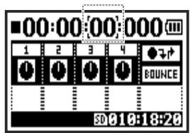 ZOOM H4nPro - 4-08 Lecture : Specification d'une valeur de temps - 6