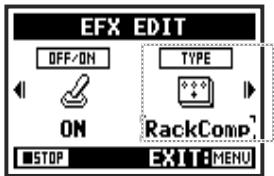 ZOOM H4nPro - Réglez le module EFX - 6