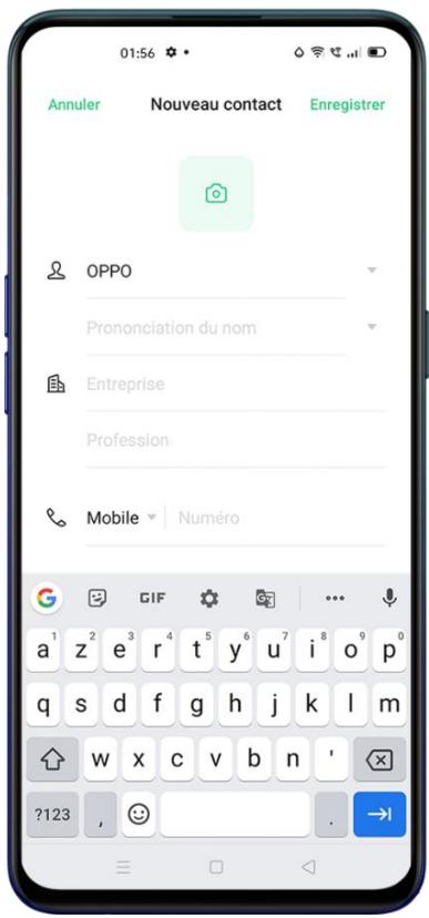 OPPO FIND X2 NEO - Contacts - 1