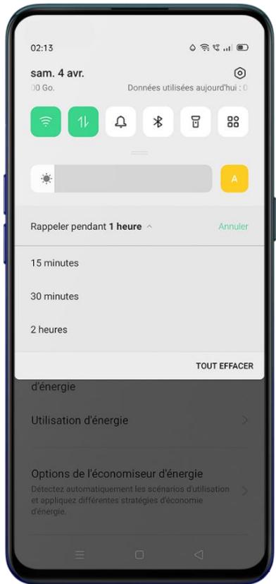 OPPO FIND X2 NEO - Programmer un rappel - 1