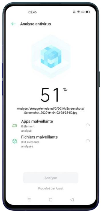 OPPO FIND X2 NEO - Analyse antivirus - 1