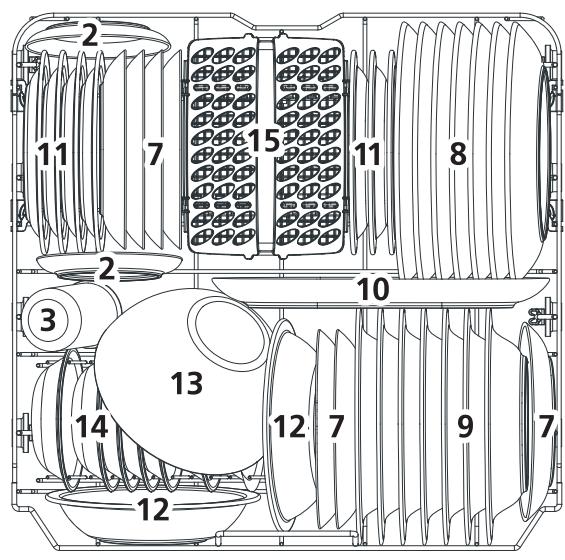 DARTY TWBI4614DI1X - Charger les paniers supérieur et inférieur - 2