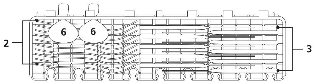 DARTY TWBI4614DI1X - Chargement de l'étagère à couverts et du panier à couverts - 1