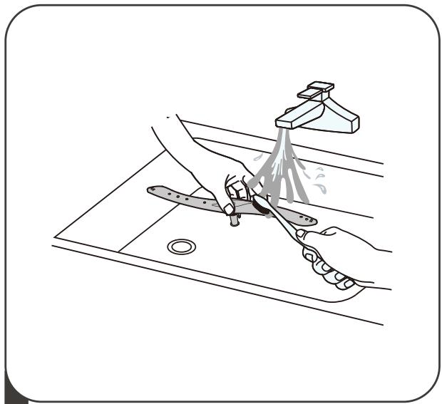 DARTY TWBI4614DI1X - Nettoyage des bras d'aspersion - 3