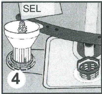 PROLINE FDP 1249 SL ARGENT - Chargement du sel dans le réservoir de l'adoucisseur d'eau - 4