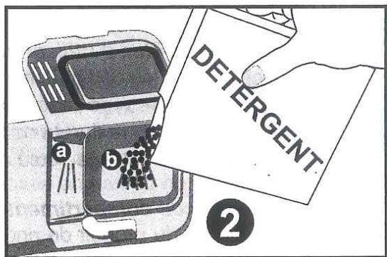 PROLINE FDP 1249 SL ARGENT - Remplissage du compartiment à détergent - 1