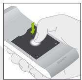 SONY NSZ6S7 - Commande intuitive grâce au pavé tactile : - 1