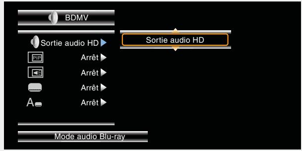 DENON DBT-1713 UD BK - Appuyez sur OPTION. - 1