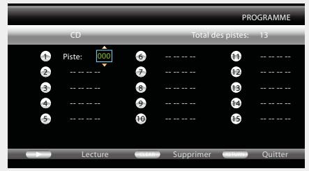 DENON DBT-1713 UD BK - Lecture dans votre ordre préfééré (programme) - 2