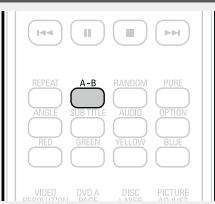 DENON DBT-1713 UD BK - Lecture en mode répétition entre les points spécifiés (répétition A-B) - 3
