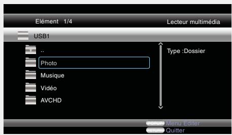 DENON DBT-1713 UD BK - Lecture des fichiers (LECTEUR MULTIMÉDAI) - 4