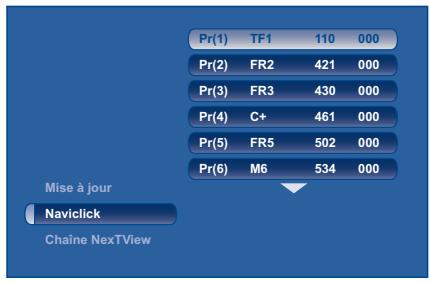 THOMSON DRH8755E - Mise à jour de Naviclick (via le Télétexte) - 1