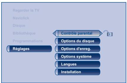 THOMSON DRH8755E - Contrôle parental - 2