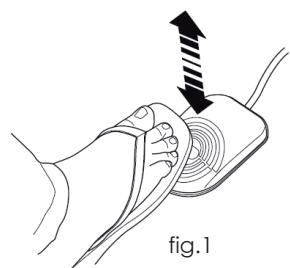 EUROFLEX iB40 VAPO LUX - La vaporisation avec la soufflerie (uniquement avec la position II) - 2