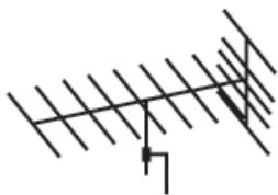 NOKIA MEDIAMASTER 110 T - Antennes interieures et installées sur la fenêtre - 1