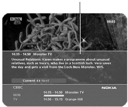 NOKIA MEDIAMASTER 110 T - Visualisation de la télévision et écoute de la radio - 1