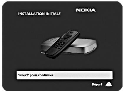 NOKIA MEDIAMASTER 110 T - Première mise sous tension et démarrage - 1