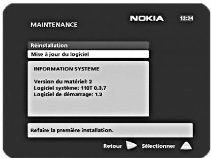 NOKIA MEDIAMASTER 110 T - Mise à jour du logiciel - 1