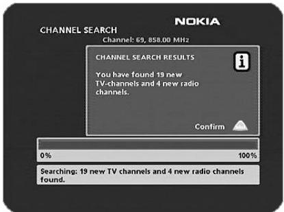 NOKIA MEDIAMASTER 110 T - Première mise sous tension et démarrage - 3