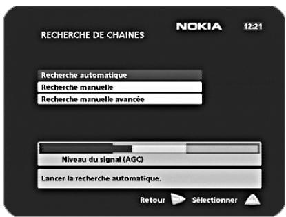 NOKIA MEDIAMASTER 110 T - Dossier "Recherche" - 1