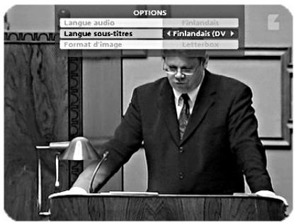 NOKIA MEDIAMASTER 110 T - Langue des sous-titres - 1