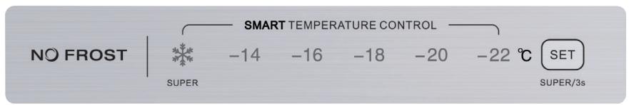 DARTY UFZ161NFWH - Temperatuurregeling - 1
