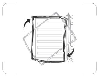 DARTY UFZ161NFWH - INVERSION DE LA PORTE - 9