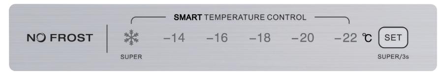 DARTY UFZ161NFWH - Temperature control - 1