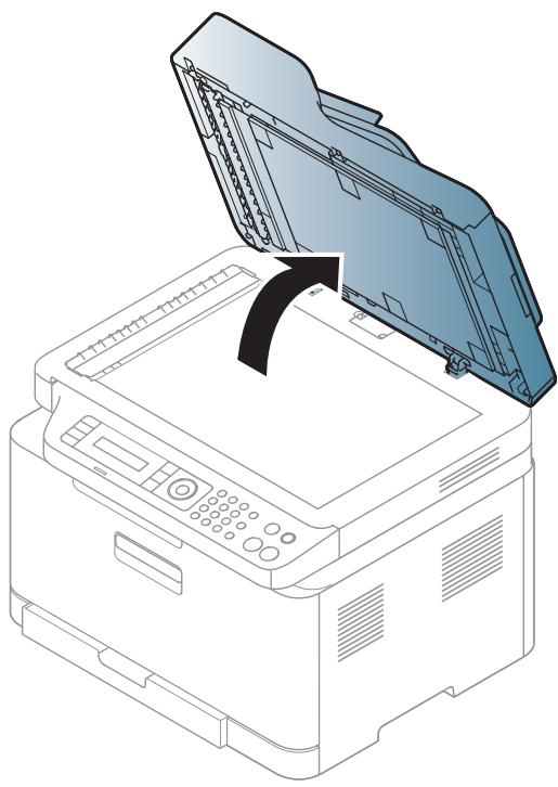 HEWLETT PACKARD MFP 179FNW - Sur la vitre d'exposition - 1